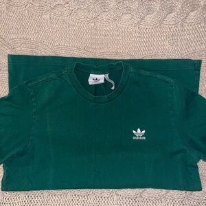 Adidas green‎ tee shirt